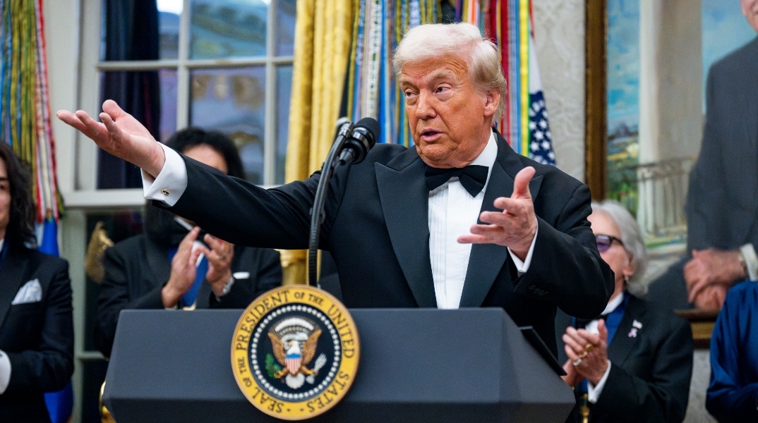 Ο πρόεδρος των ΗΠΑ, Ντόναλντ Τραμπ 