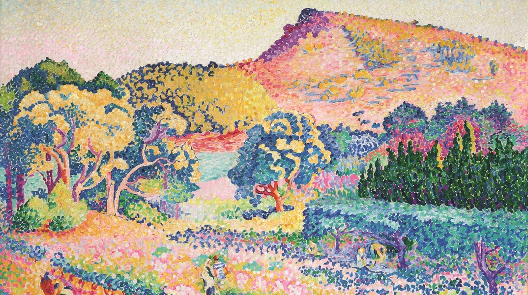 Henri-Edmond Cross (1854-1926),  Τοπίο με το Καπ Νεγκρ, Ιούνιος-Νοέμβριος 1906