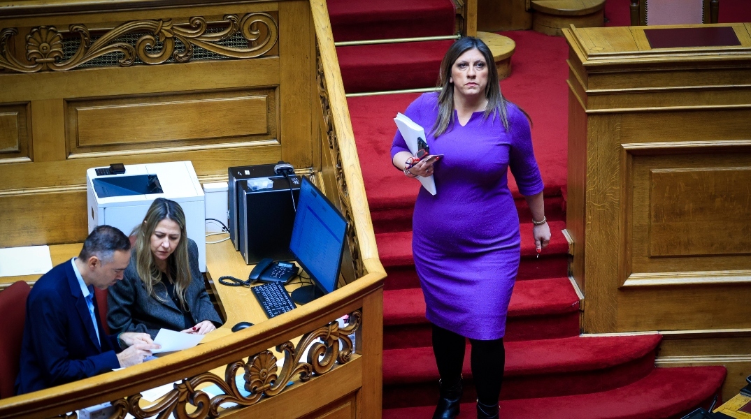 Η πρόεδρος της Πλεύσης Ελευθερίας, Ζωή Κωνσταντοπούλου