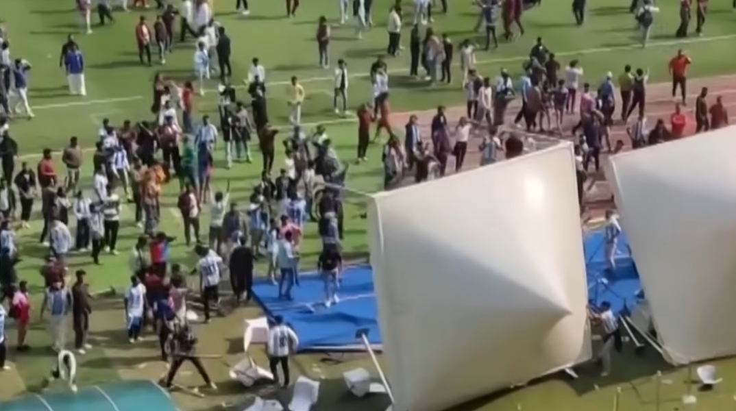 Άγρια επεισόδια σε ποδοσφαιρικό αγώνα