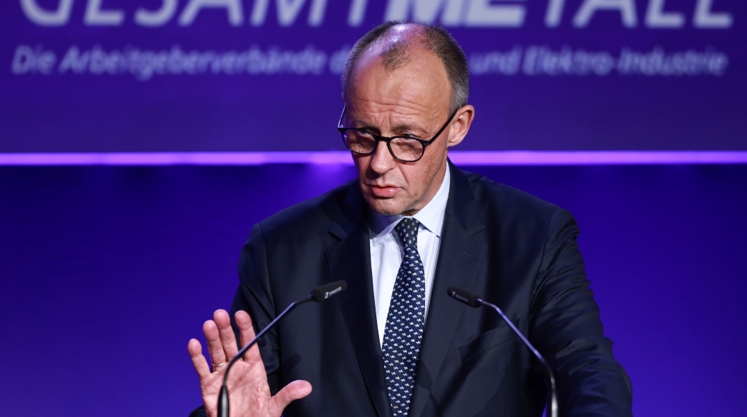 Ο καγκελάριος της Γερμανίας, Φρίντριχ Μερτς 