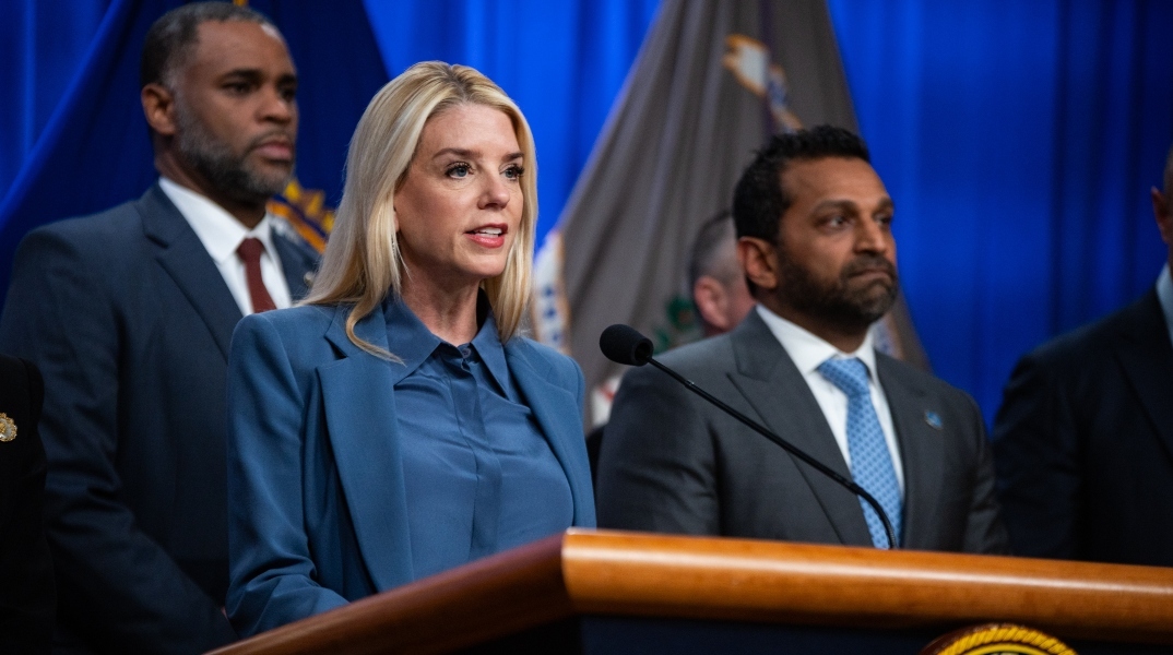 Η υπουργός Δικαιοσύνης των ΗΠΑ Παμ Μπόντι