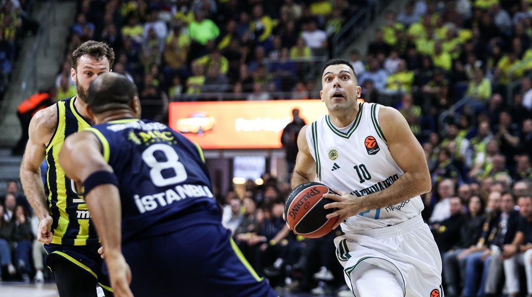 Φένερμπαχτσε-Παναθηναϊκός 77-81: Πράσινος θρίαμβος στην Πόλη με ηγέτες Σλούκα και Ναν