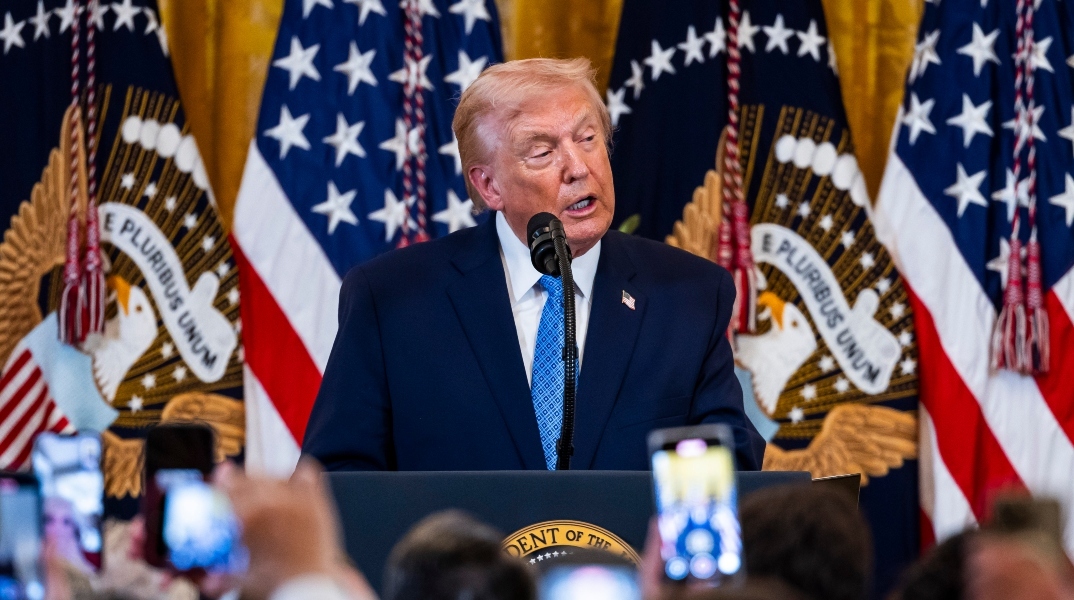 Ο πρόεδρος των ΗΠΑ, Ντόναλντ Τραμπ 