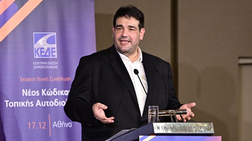 Ο υπουργός Εσωτερικών Θοδωρής Λιβάνιος