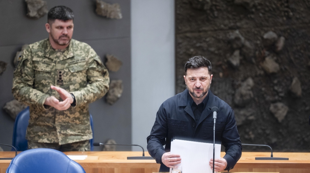 Ο πρόεδρος της Ουκρανίας Βολοντίμιρ Ζελένσκι