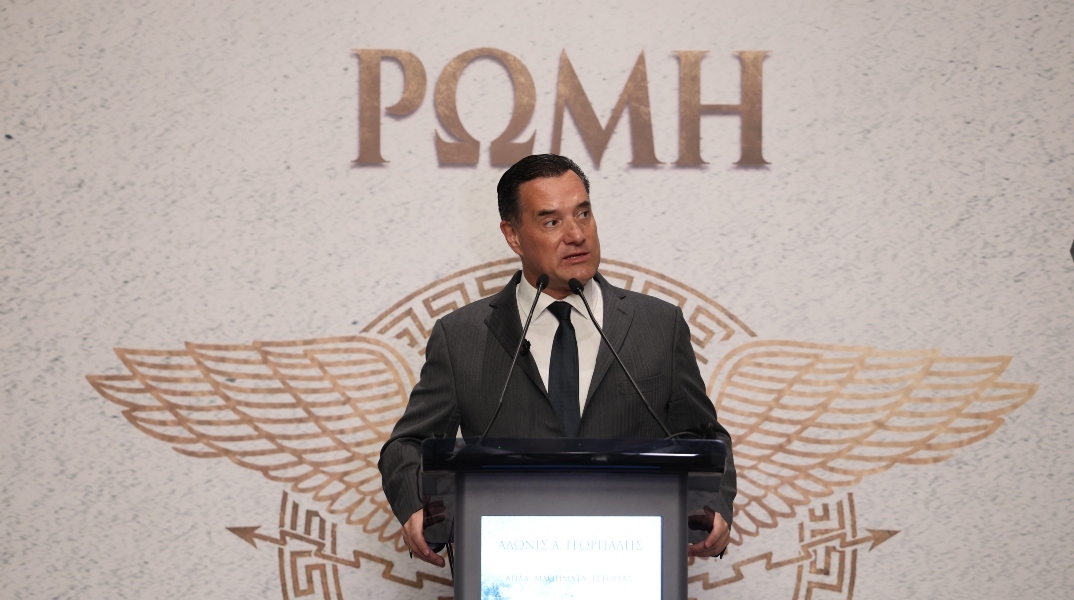 Ο υπουργός Υγείας Άδωνις Γεωργιάδης 