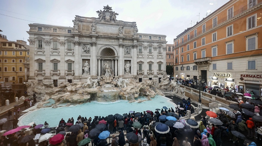 Ρώμη: Εισιτήριο 2 ευρώ για την επίσκεψη στην εμβληματική Φοντάνα ντι Τρέβι μέσα στο 2026