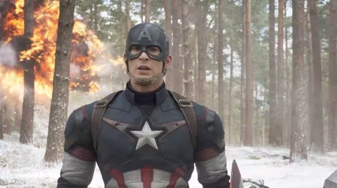 Ο Κρις Έβανς ως Captain America