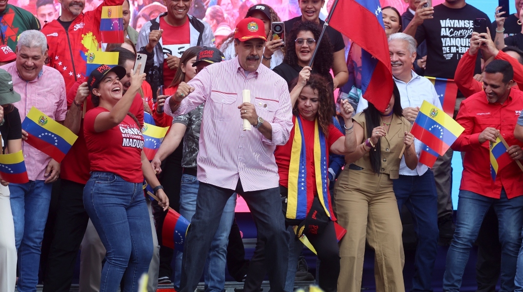 Ο πρόεδρος της Βενεζουέλας, Νικολάς Μαδούρο 