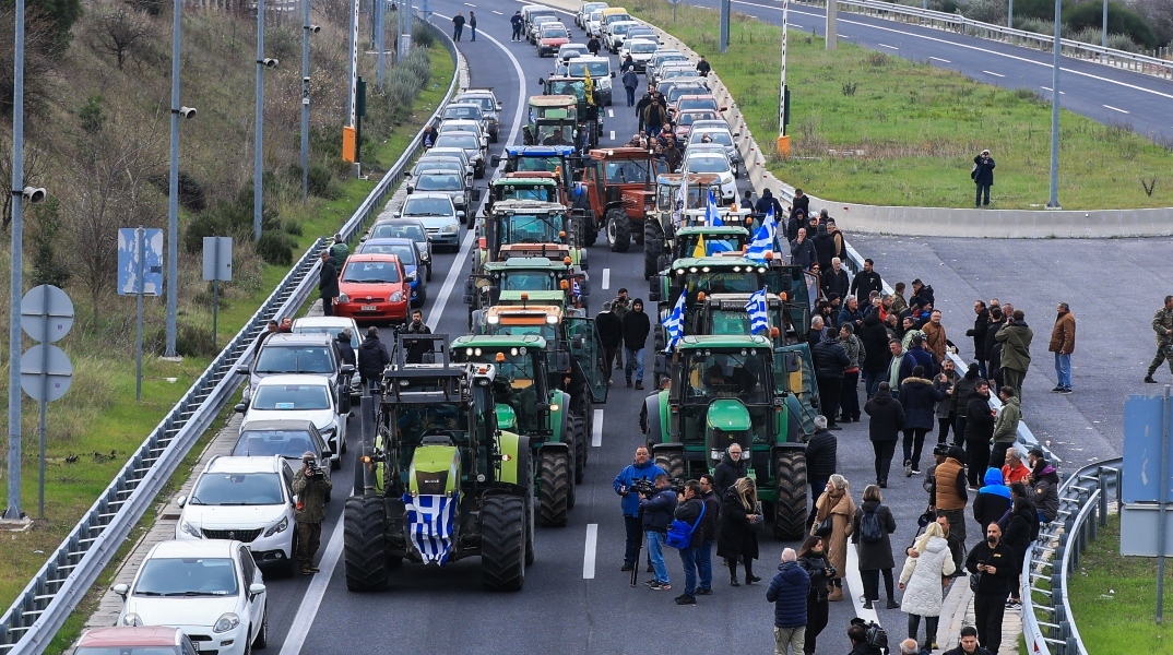 Μπλόκο αγροτών 