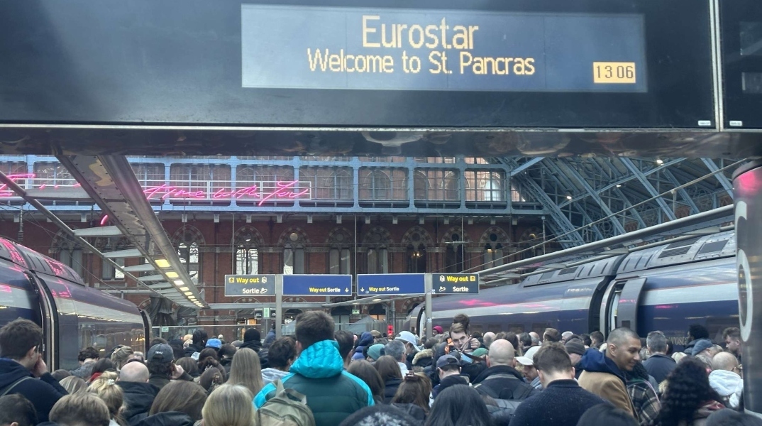 Ακυρώσεις στα δρομολόγια της Eurostar