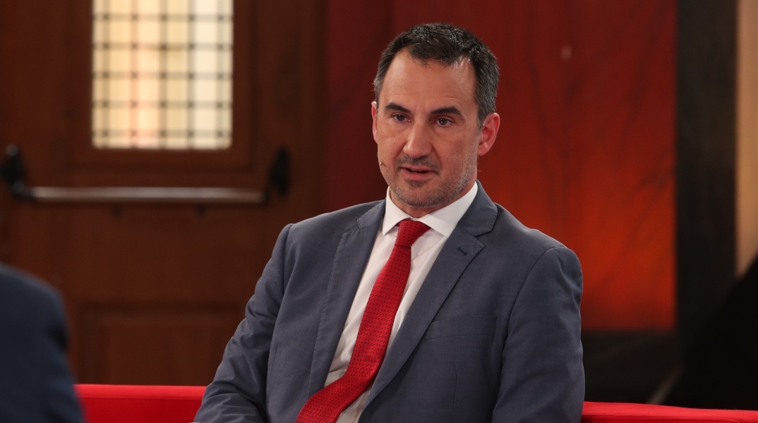 Ο πρόεδρος της Νέας Αριστεράς, Αλέξης Χαρίτσης