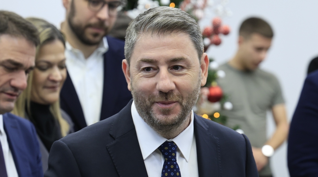 ο Πρόεδρος του ΠΑΣΟΚ-Κινήματος Αλλαγής, Νίκος Ανδρουλάκης