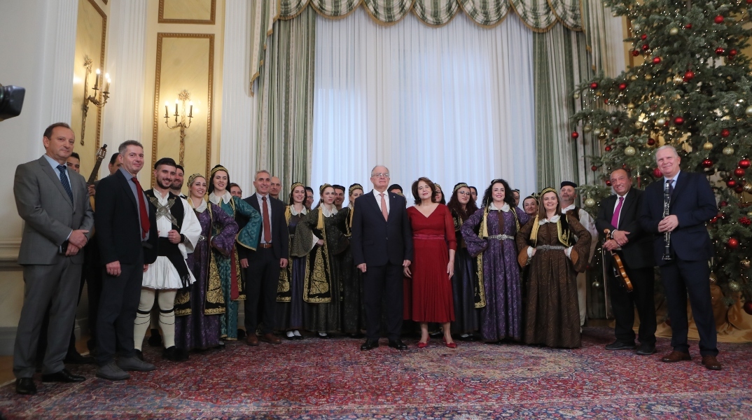 Ο Πρόεδρος της Δημοκρατίας Κωνσταντίνος Αν. Τασούλας στο Προεδρικό Μέγαρο 