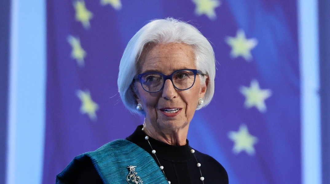 Η πρόεδρος της Ευρωπαϊκής Κεντρικής Τράπεζας, Κριστίν Λαγκάρντ