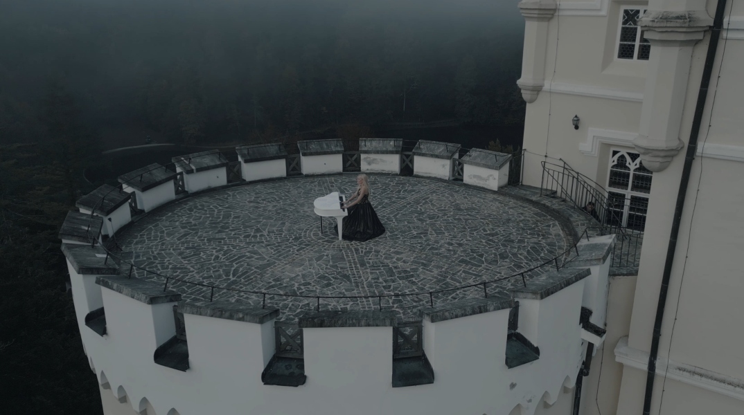 Το πιάνο της Έλενας Ξυδιά σε ένα μεσαιωνικό κάστρο της Κροατίας	