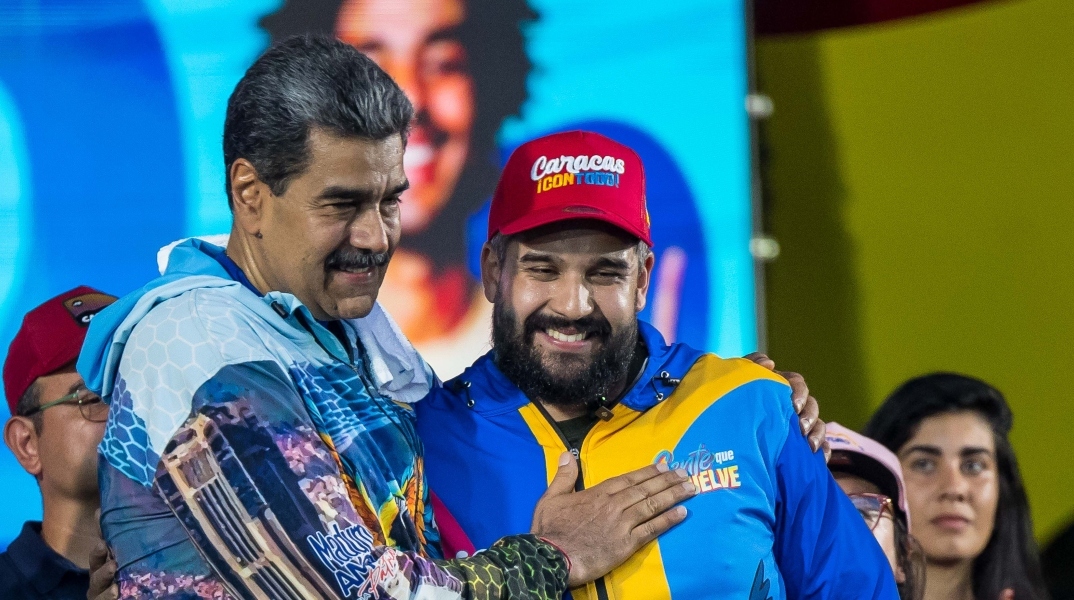 O Νικολάς Μαδούρο με τον γιο του, Νικολασίτο