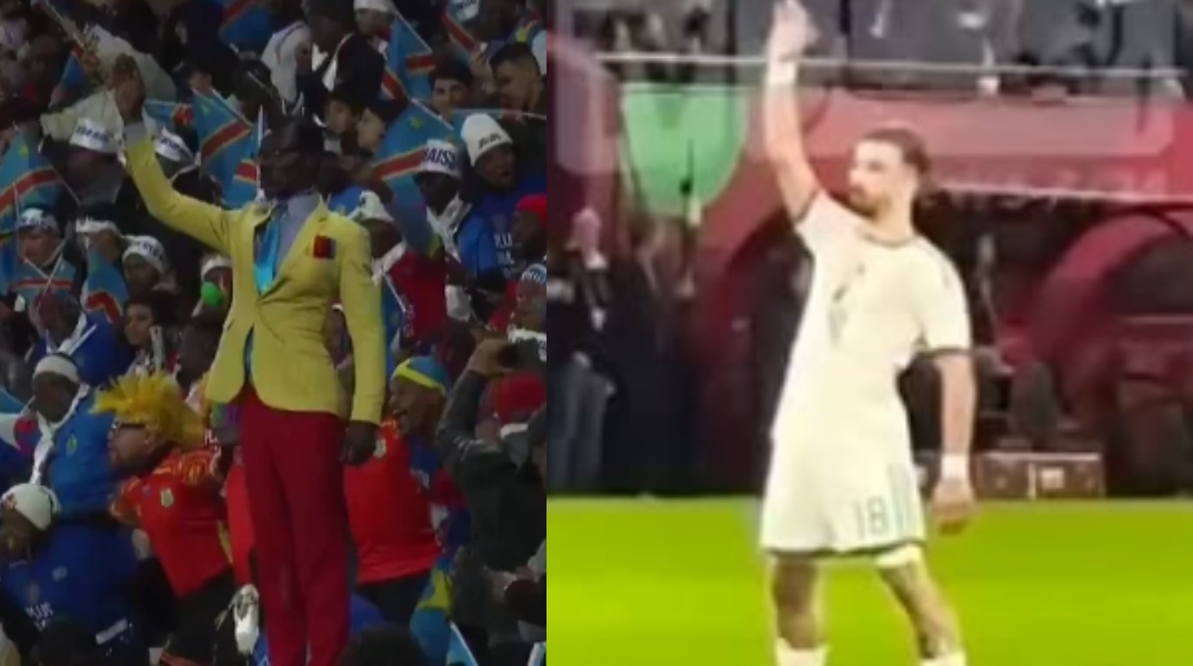 Ποδοσφαιριστής της Αλγερίας χλεύασε τον οπαδό-σύμβολο του Κονγκό στο Κόπα Άφρικα και προκάλεσε σάλο