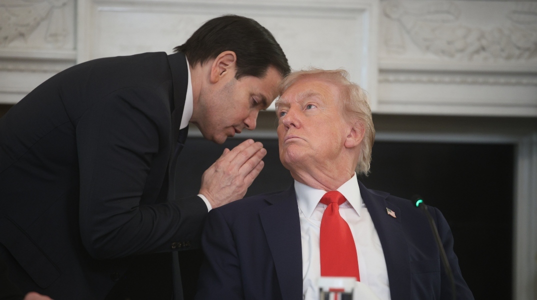 Μάρκο Ρούμπιο και Ντόναλντ Τραμπ