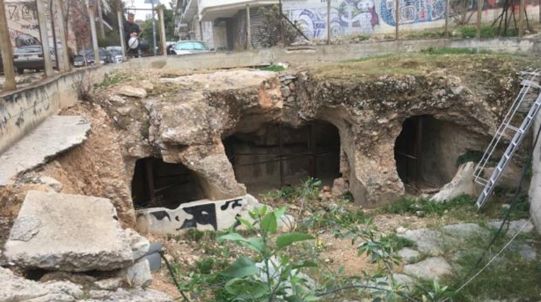 Άποψη της Κρήνης Ανταίου από δυτικά