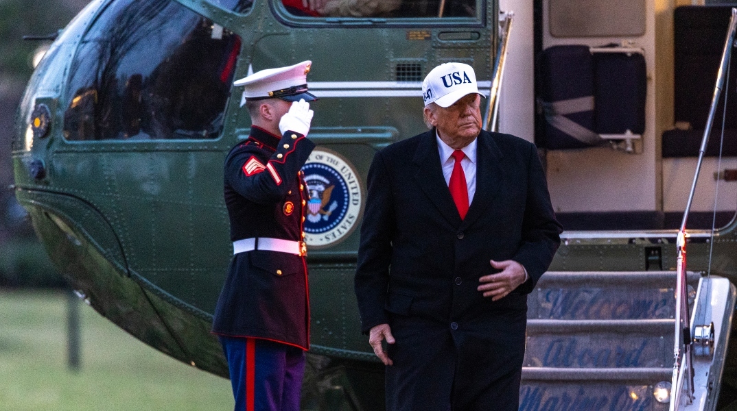 Ο πρόεδρος των ΗΠΑ, Ντόναλντ Τραμπ 