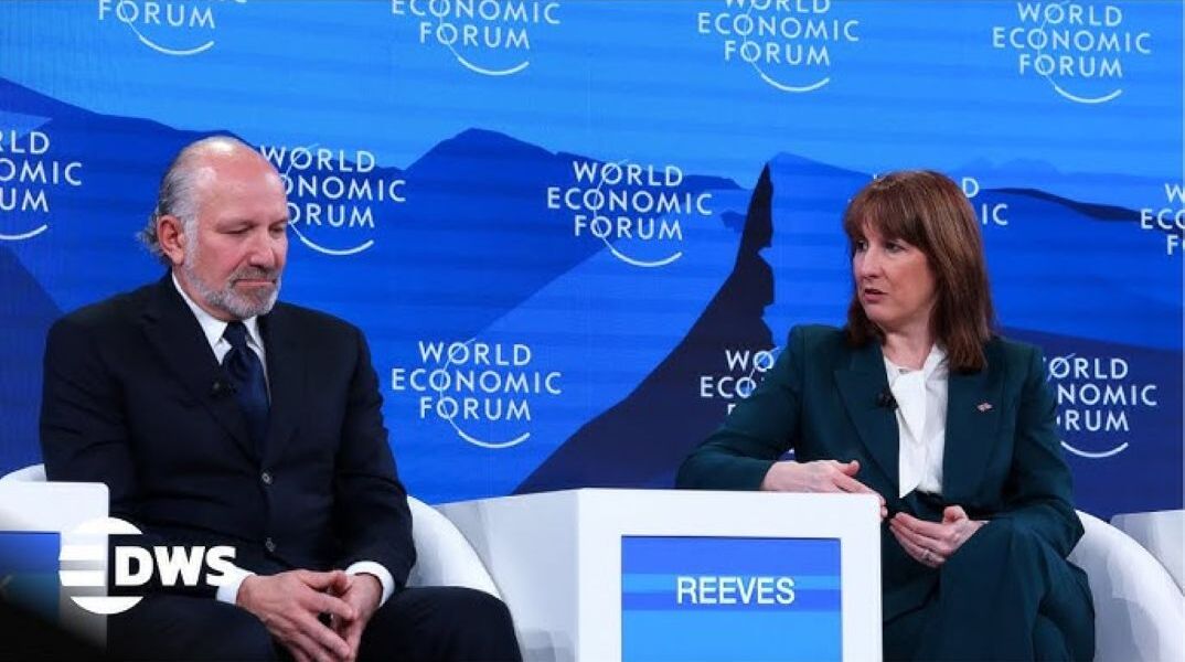 Ο υπουργός Εμπορίου των ΗΠΑ, Χάουαρντ Λούτνικ, στο Παγκόσμιο Οικονομικό Φόρουμ του Νταβός