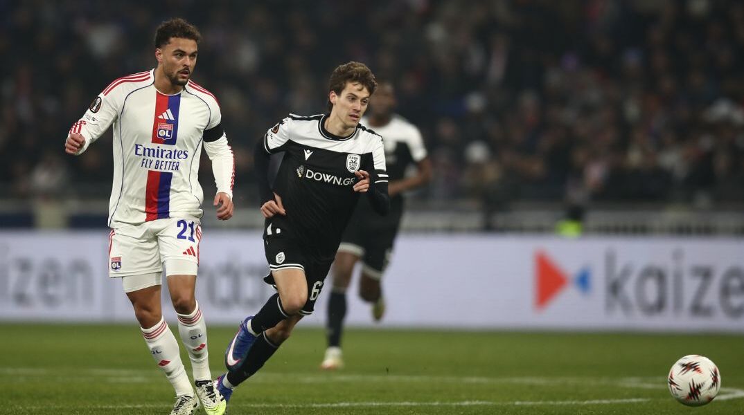 [384179] EUROPA LEAGUE 2025-2026 / ΛΙΟΝ - ΠΑΟΚ (ΝΑΣΟΣ ΣΙΜΟΠΟΥΛΟΣ / EUROKINISSI)