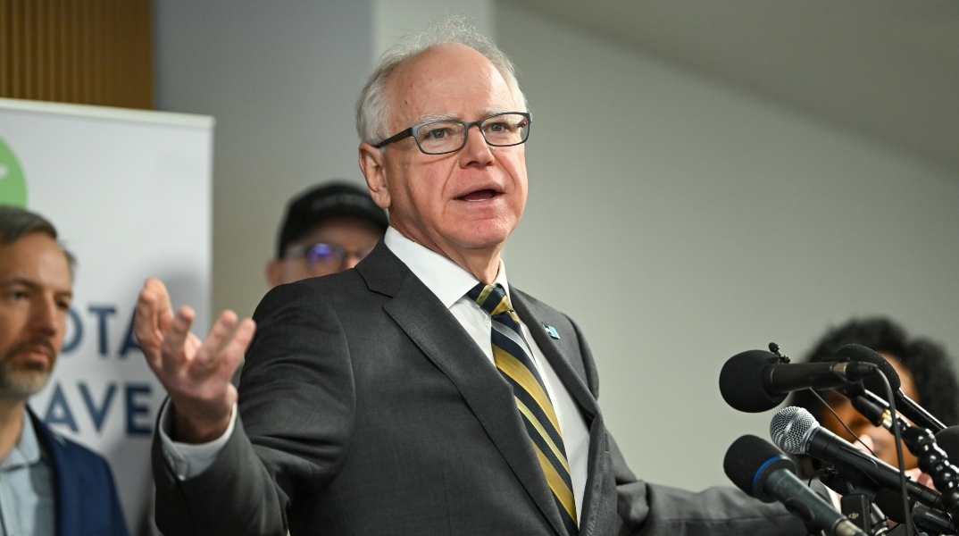 Ο κυβερνήτης της Μινεσότα, Τιμ Γουόλς