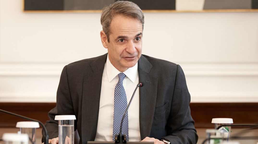 O Kυριάκος Μητσοτάκης