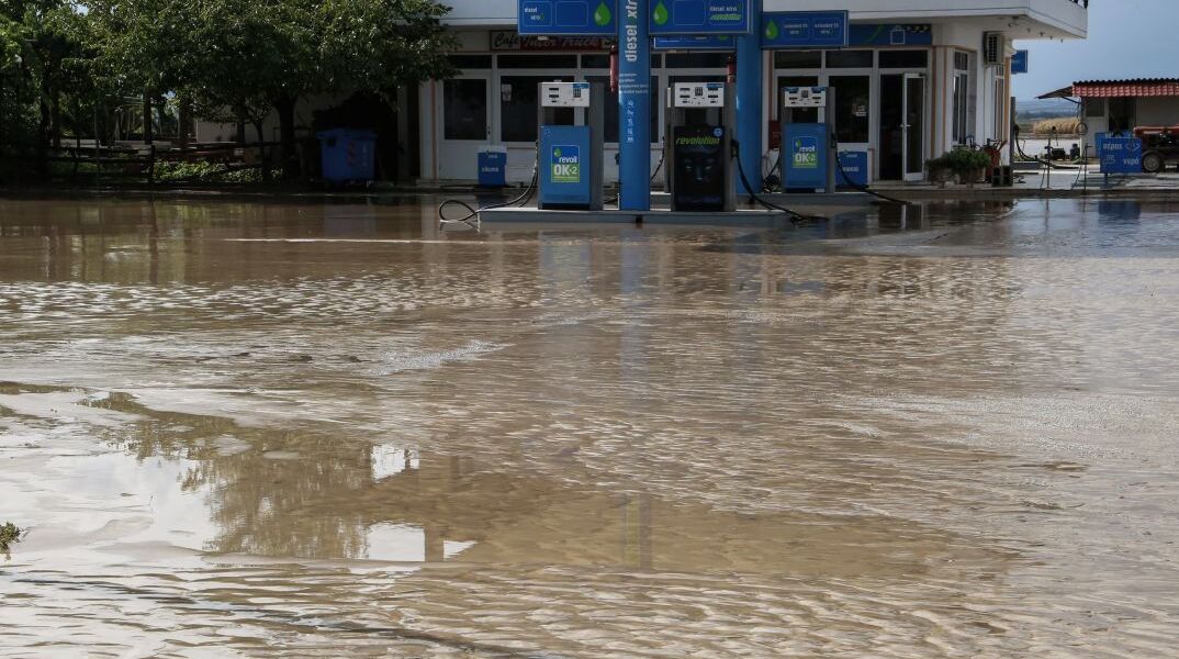 Πλημμύρισε ο Αγιόκαμπος -φωτογραφία αρχείου