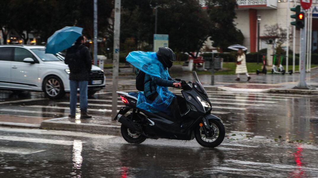 Bροχή στη Θεσσαλονίκη