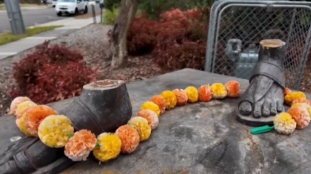 Άγαλμα του Μαχάτμα Γκάντι 420 κιλών εκλάπη στη Μελβούρνη