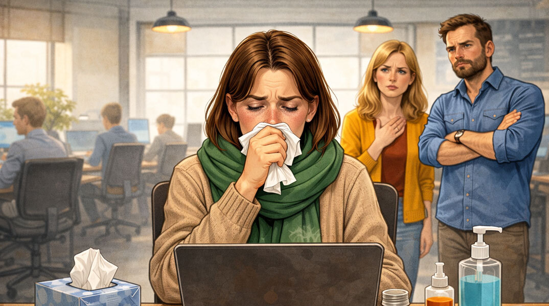 Όταν είσαι άρρωστος, κάτσε σπίτι