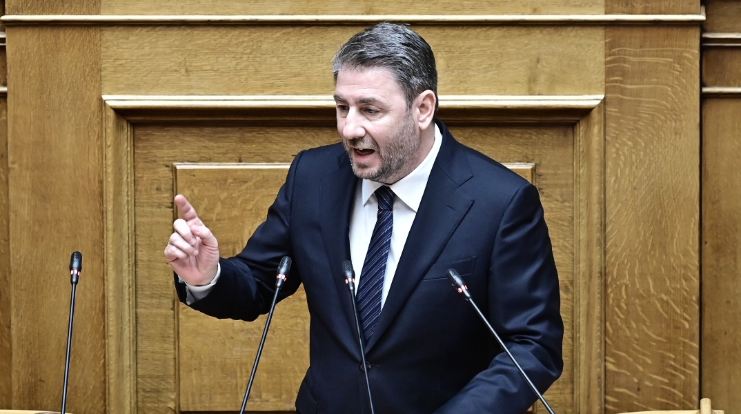 Ο πρόεδρος του ΠΑΣΟΚ, Νίκος Ανδρουλάκης