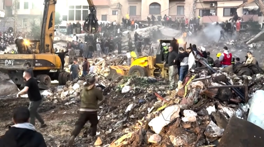 Λίβανος: κατάρρευση κτιρίων