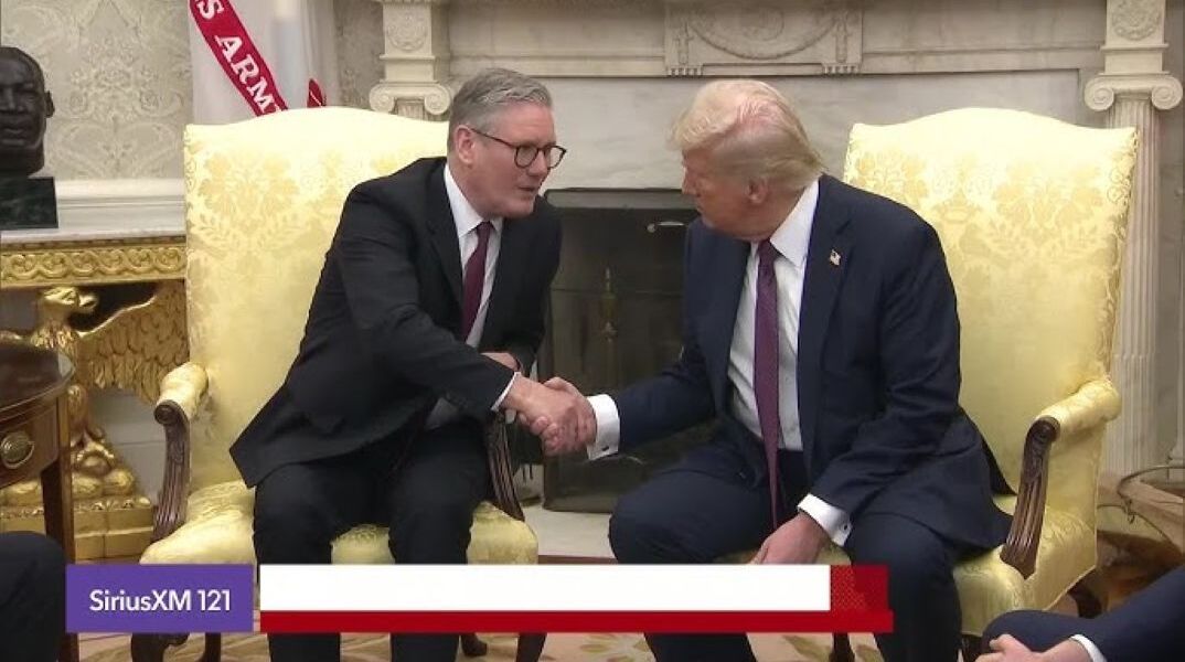 Τραμπ και Στάρμερ στον Λευκό Οίκο