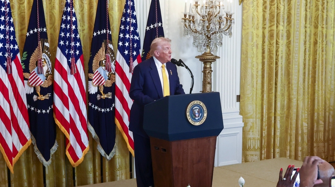 Ο πρόεδρος των ΗΠΑ, Ντόναλντ Τραμπ 