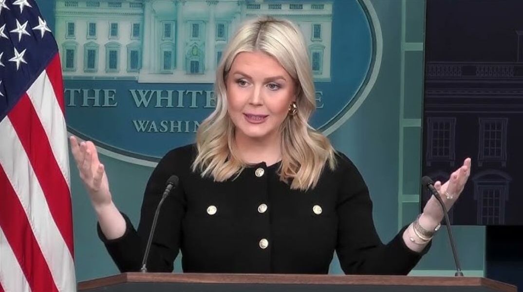 Η εκπρόσωπος Τύπου του Λευκού Οίκου, Καρολάιν Λίβιτ