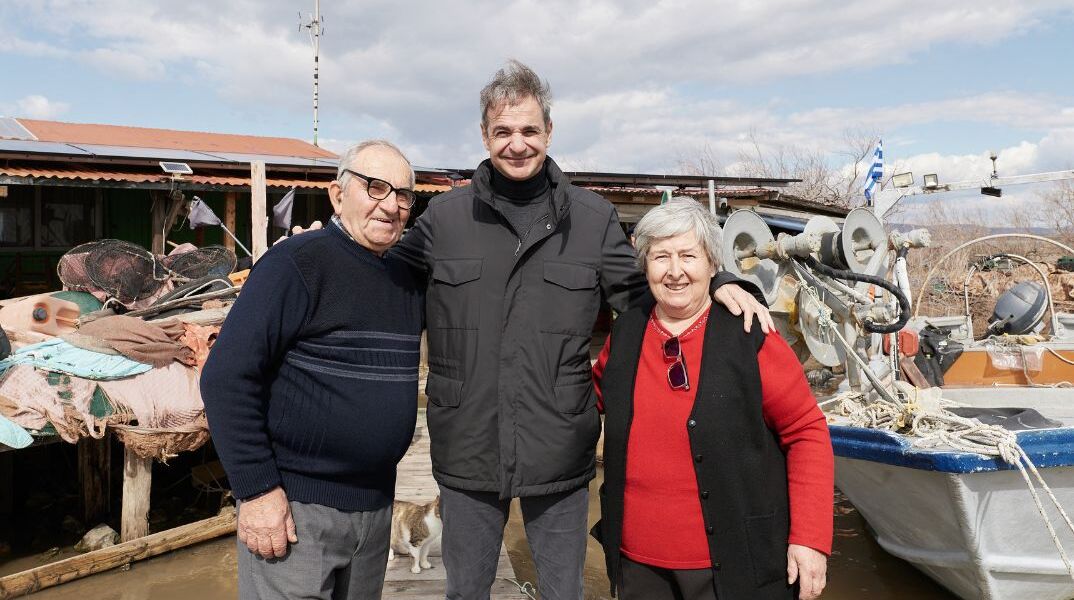 Έβρος: Με την «Κυρά του Δέλτα» συναντήθηκε ο Κυριάκος Μητσοτάκης