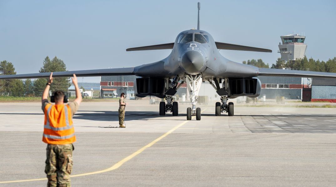 Αμερικανικό βομβαρδιστικό αεροσκάφος Rockwell B-1 Lancer