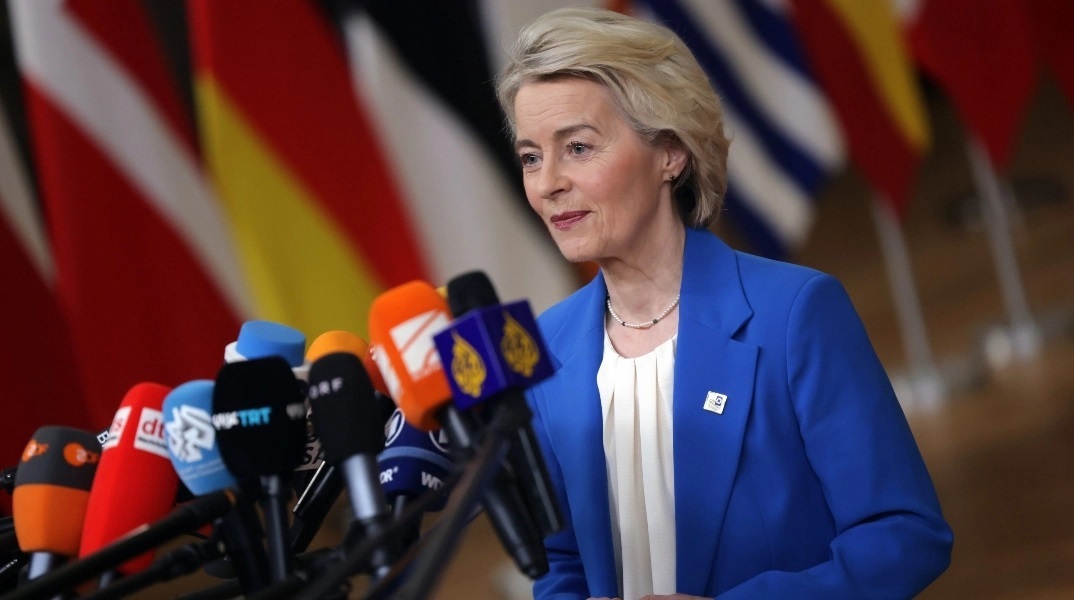 Η πρόεδρος της Κομισιόν, Ούρσουλα Φον ντερ Λάιεν