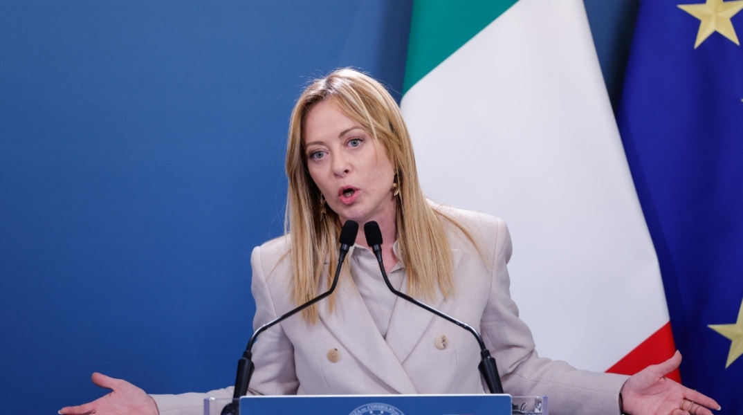 Η πρωθυπουργός της Ιταλίας, Τζόρτζια Μελόνι 