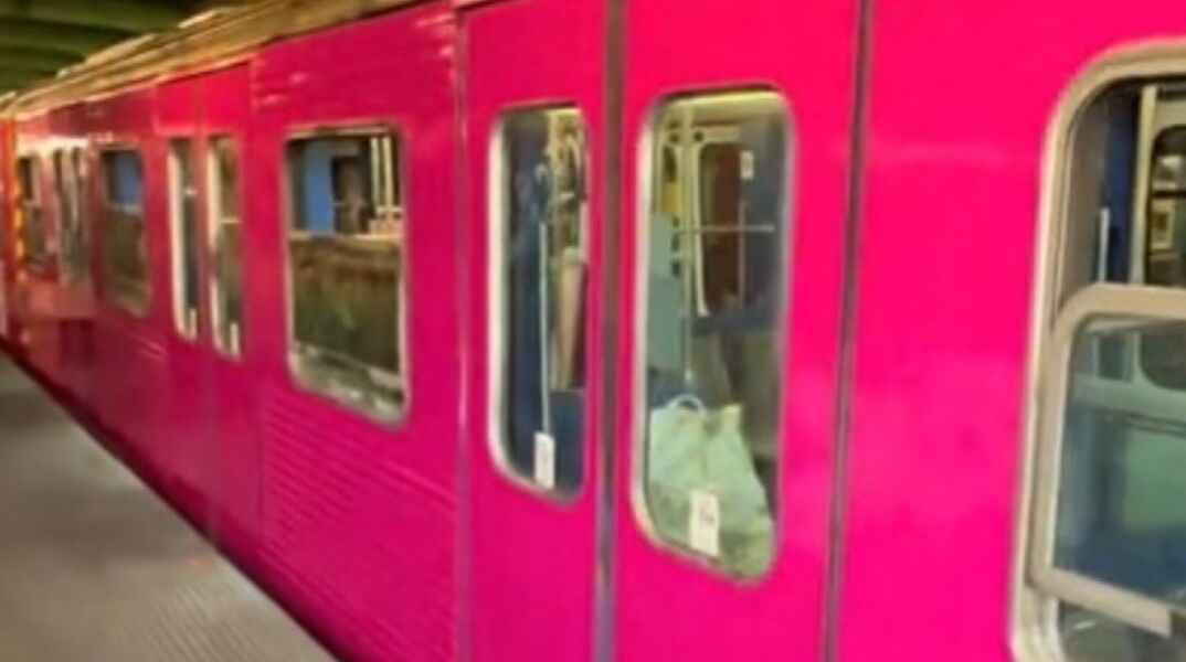 O ροζ συρμός στον ΗΣΑΠ