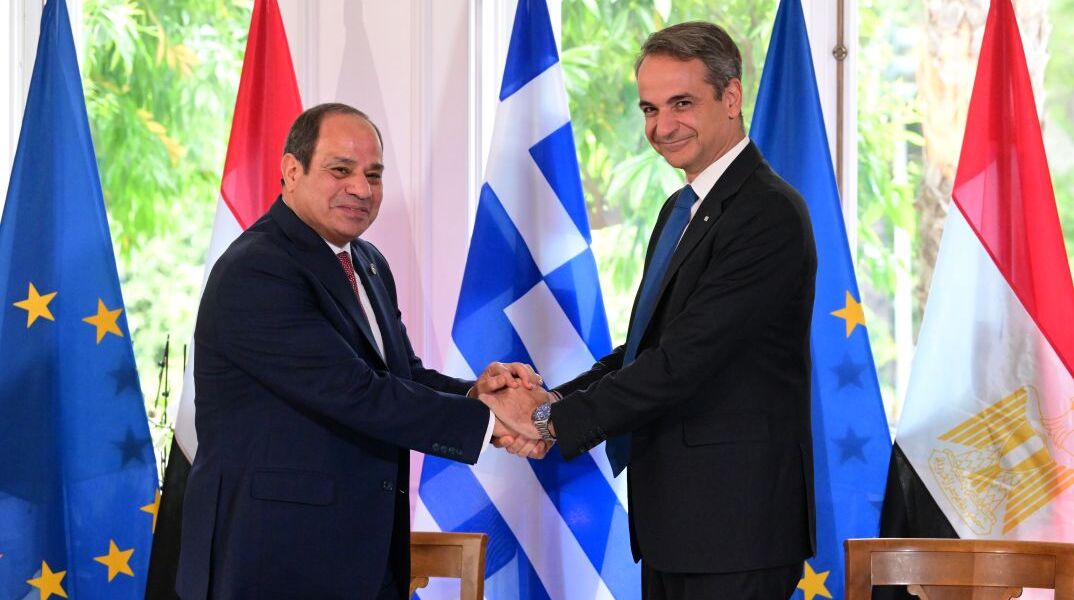 Κυριάκος Μητσοτάκης και Αλ Σίσι