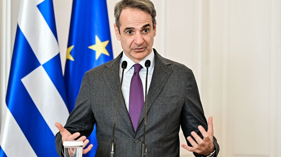 O Κυριάκος Μητσοτάκης