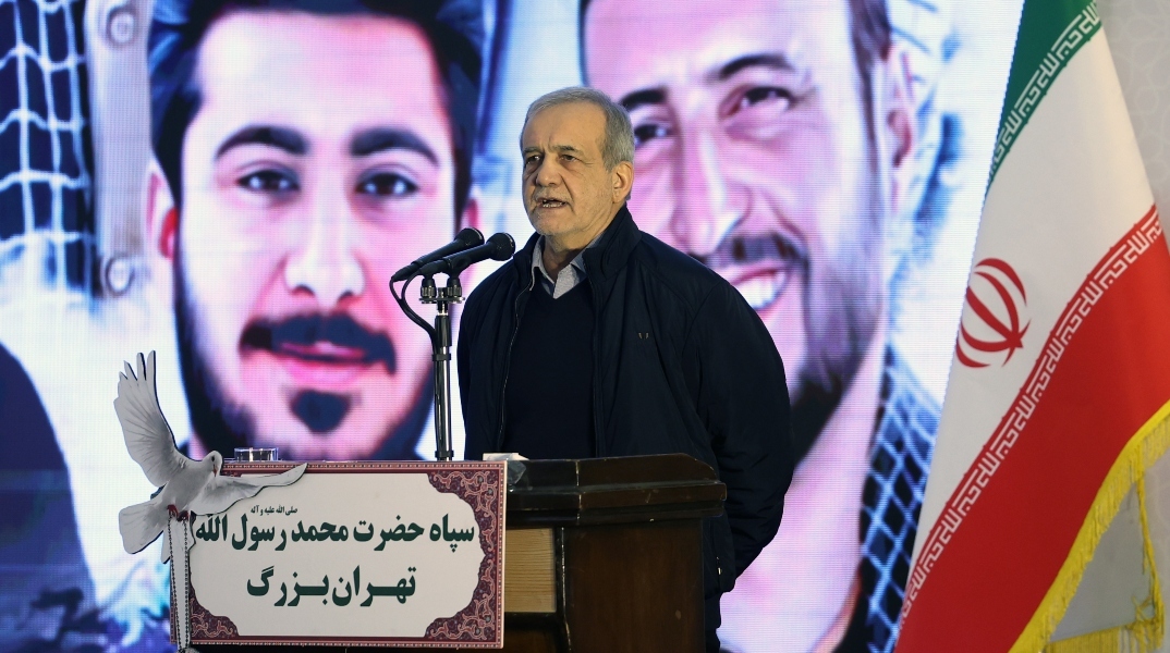 Ο πρόεδρος του Ιράν Μασούντ Πεζεσκιάν 