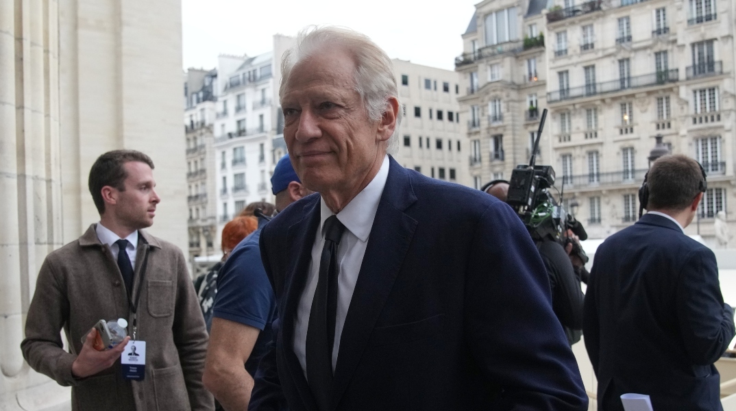 Ο πρώην πρωθυπουργός της Γαλλίας, Ντομινίκ ντε Βιλεπέν