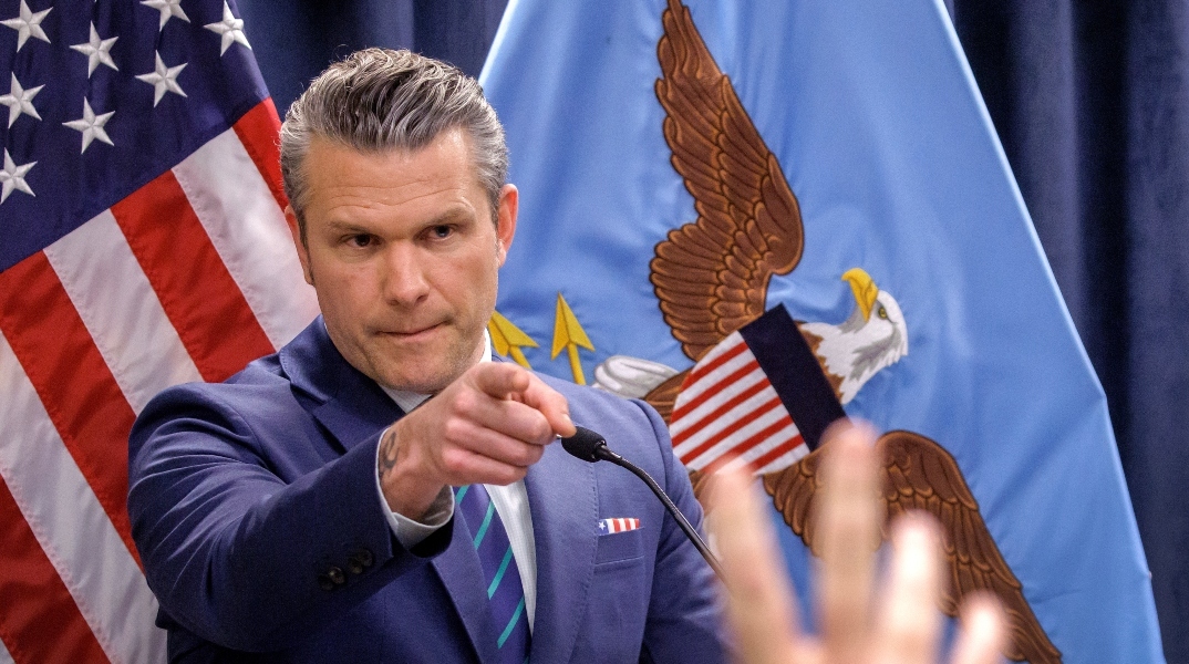 Ο υπουργός Άμυνας των ΗΠΑ, Πιτ Χέγκσεθ