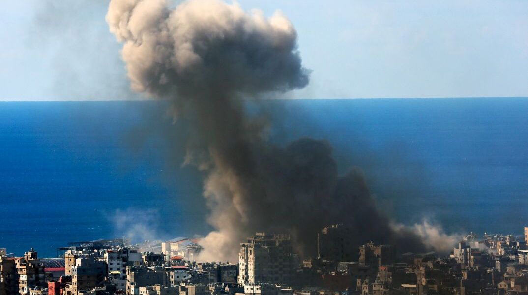 Ισραηλινός βομβαρδισμός στη Βηρυτό